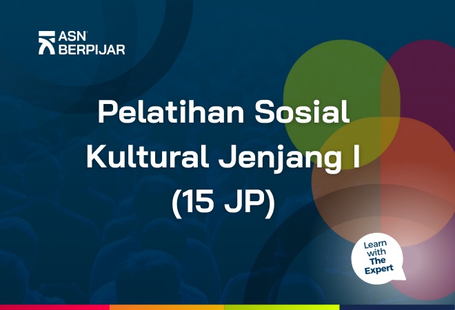 Pelatihan Sosial Kultural Jenjang 1 (15 JP)