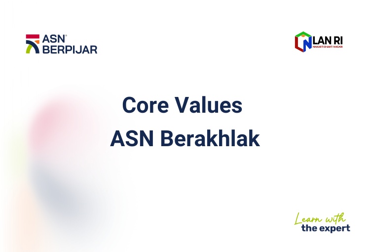 Core Values ASN Berakhlak